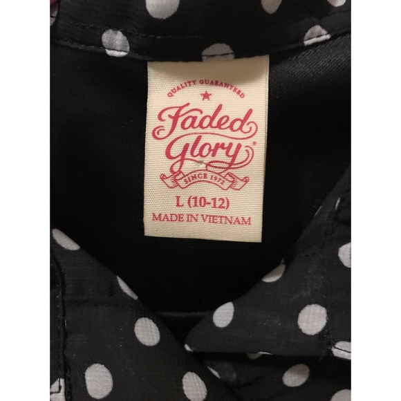 Polka dot shortsleeved dress - Picture 2 of 2